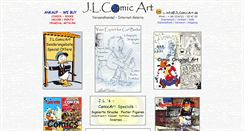 Desktop Screenshot of jlcomicart.de